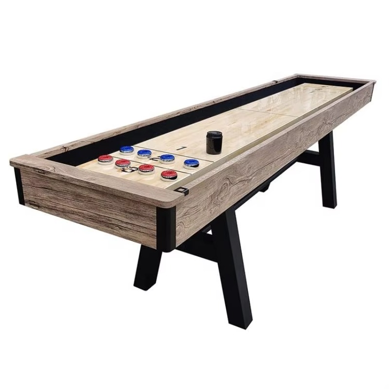 Kids Indoor Outdoor Games - 9피트 휴대용 아케이드 셔플보드 게임 테이블