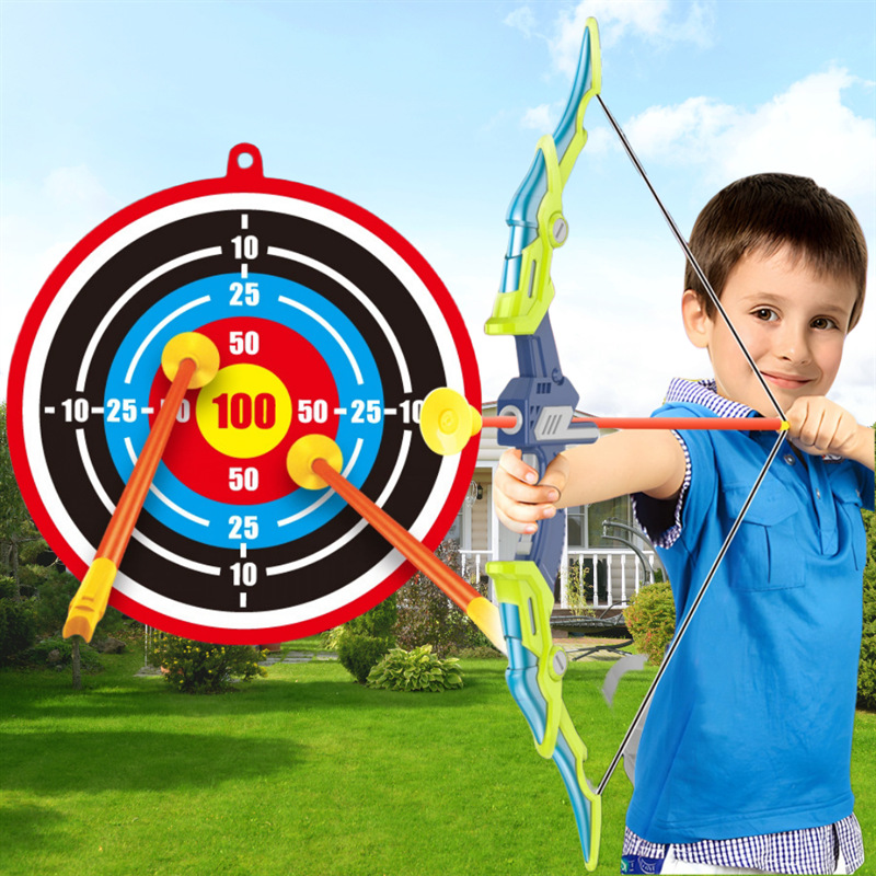 Kids Outdoor Archery Set - LED 조명이 있는 어린이용 양궁 활과