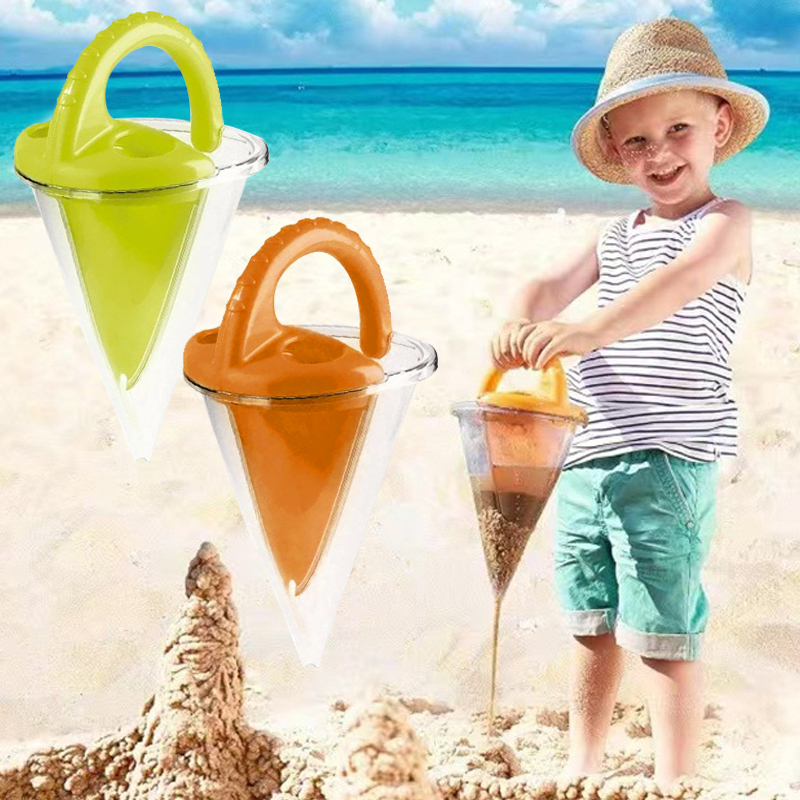 Kids Outdoor Playset - ~~해변 어린이용 모래 흘리기 깔때기 야외