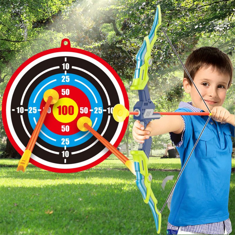 Kids Outdoor Archery Set - 어린이 양궁 세트 활과 화살 발광