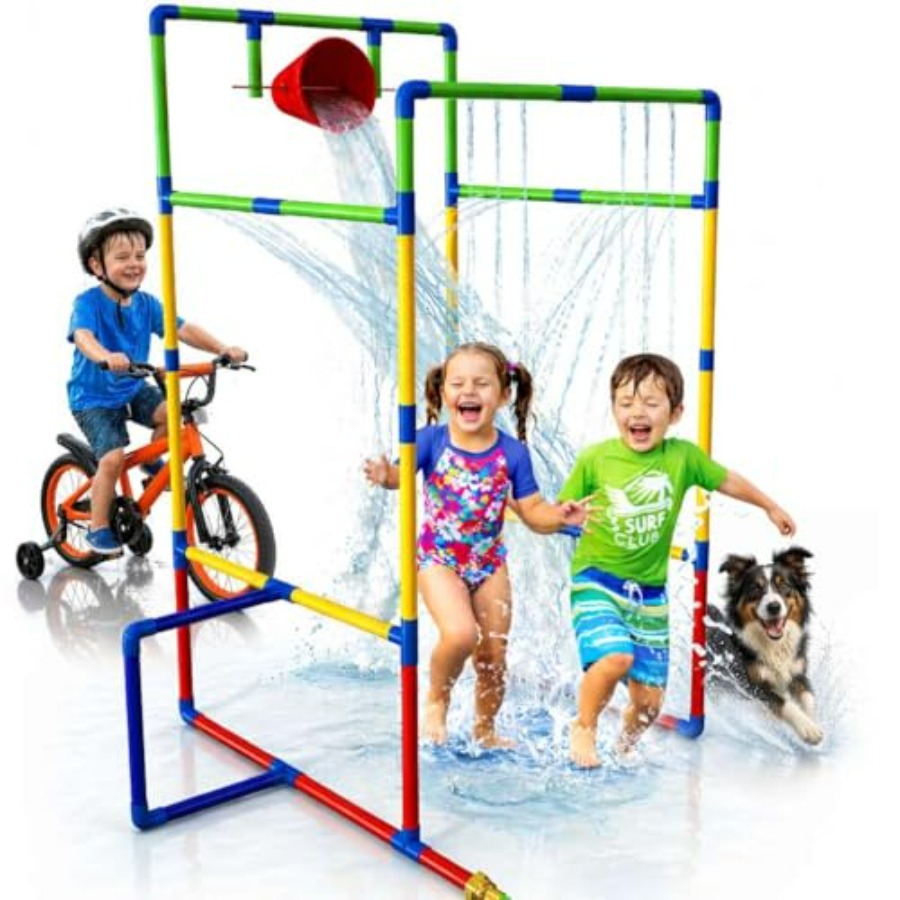 Kids Outdoor Water Sprinkler - 야외 마당 물놀이 공원 스프링클러 터널,