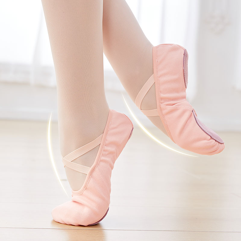 Kids Indoor Outdoor Slippers - 여자 여자 발레 신발 스트레치 발레