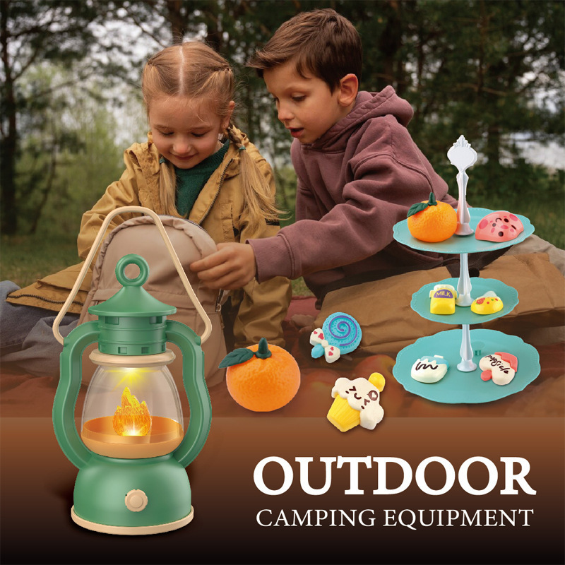 Kids Outdoor Playset - 어린이 캠핑 세트 캠프파이어 놀이 유아용