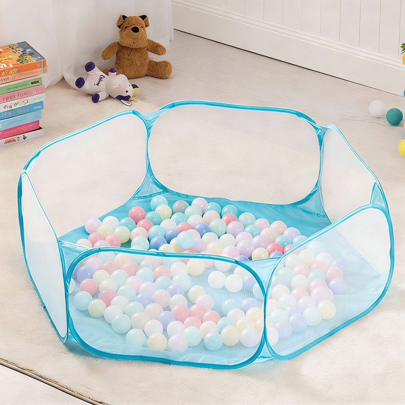 Kids Indoor Outdoor Games - 1.2M 볼풀 공놀이장 접이식 휴대용 플레이