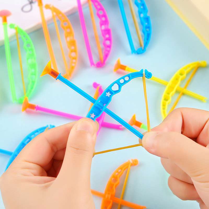 Kids Outdoor Archery Set - 알록달록한 플라스틱 활과 화살 장난감 세트,