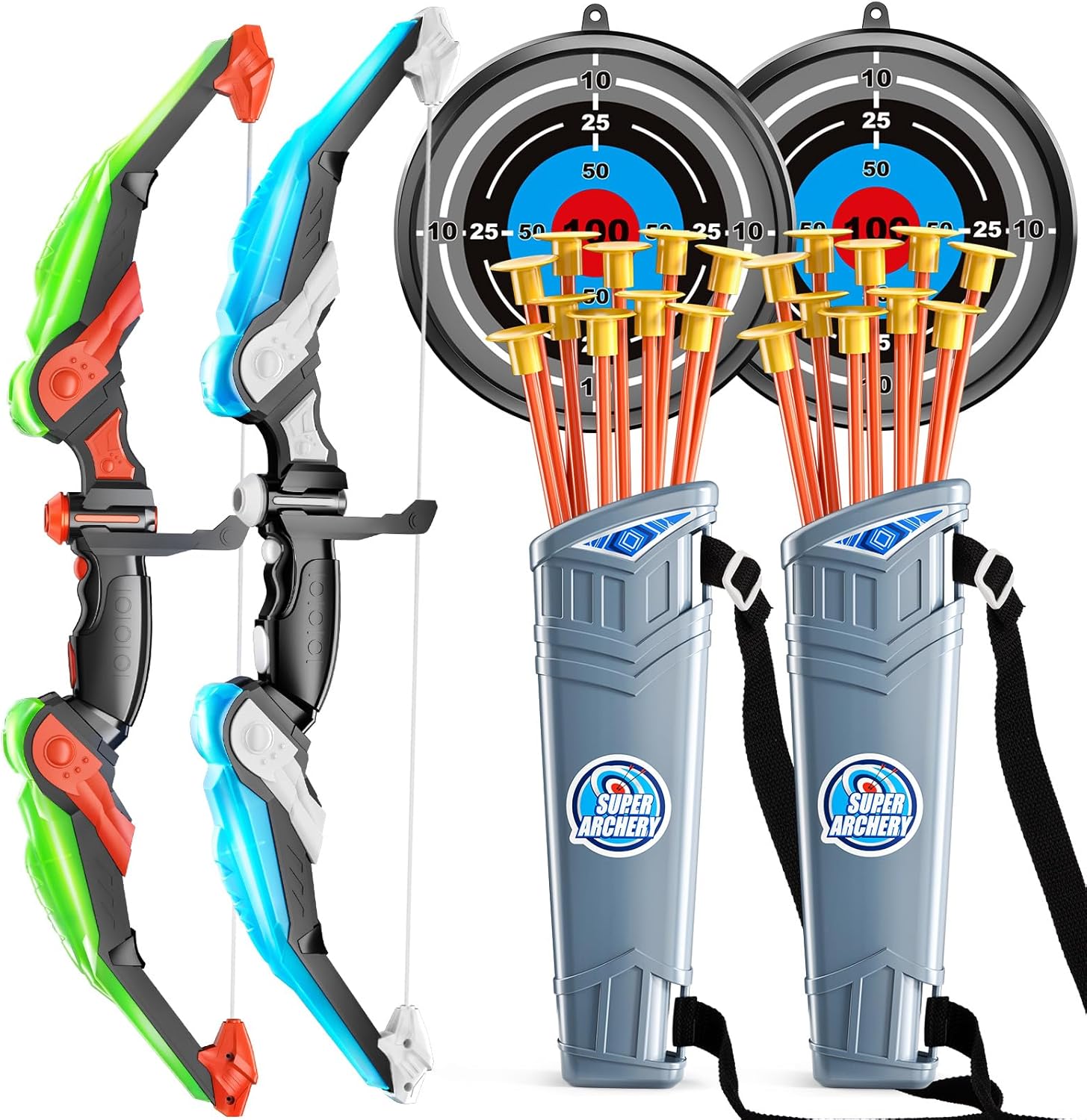 어린이용 활과 화살 세트 - 양궁 장난감 세트 - 흡입 - Kids Outdoor Archery Set 리뷰 및 가격