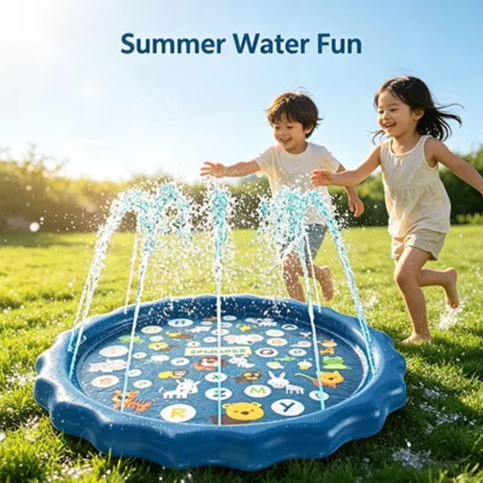 100/170cm 야외 어린이 스프링클러 놀이 매트 잔 - Kids Outdoor Water Sprinkler 리뷰 및 가격