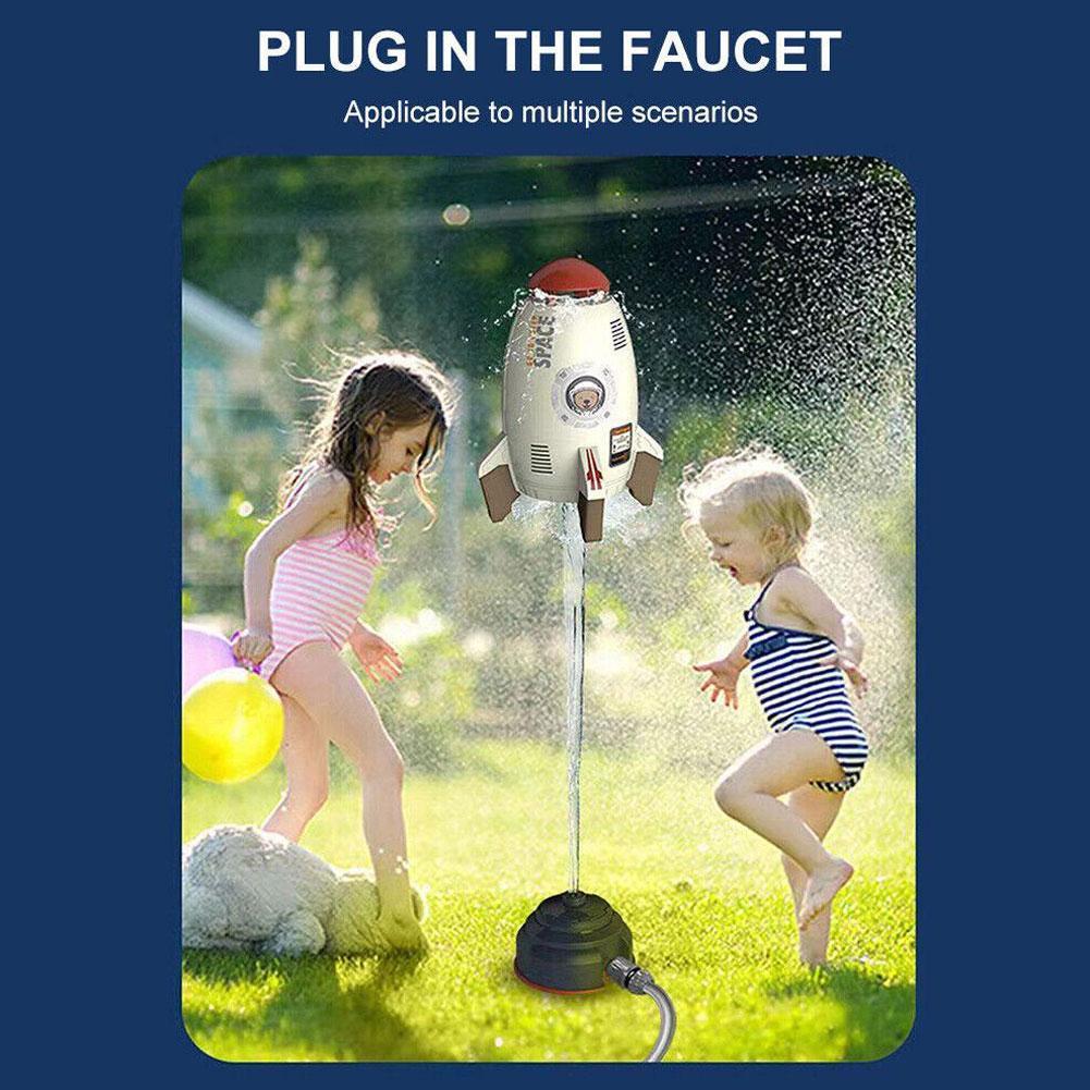 로켓 발사기 장난감 로켓 물 스프링클러 수압 리프트 스 - Kids Outdoor Water Sprinkler 리뷰 및 가격