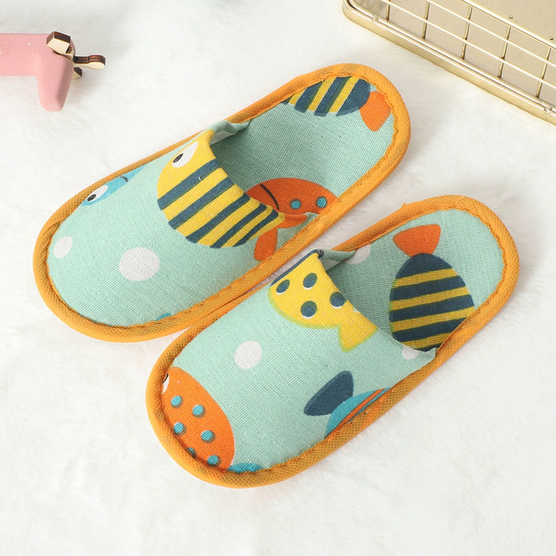 1쌍 일회용 만화 어린이 슬리퍼 여행 호텔 가정용 게스 - Kids Indoor Outdoor Slippers 리뷰 및 가격