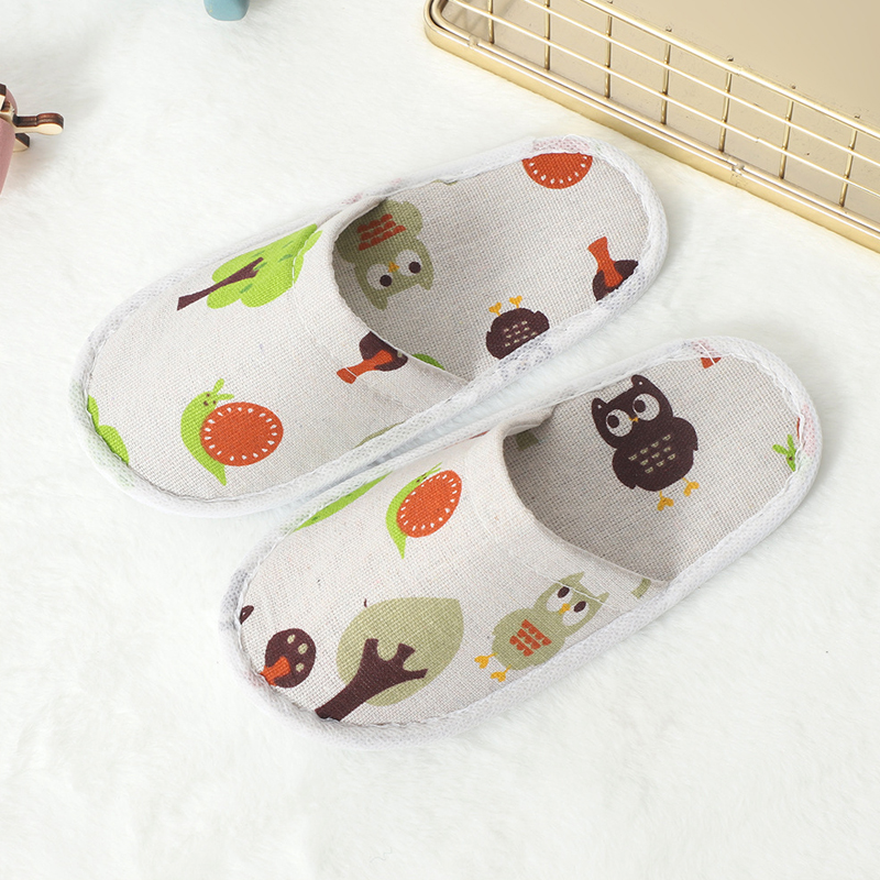 1쌍 일회용 만화 어린이 슬리퍼 여행 호텔 가정용 게스 - Kids Indoor Outdoor Slippers 리뷰 및 가격