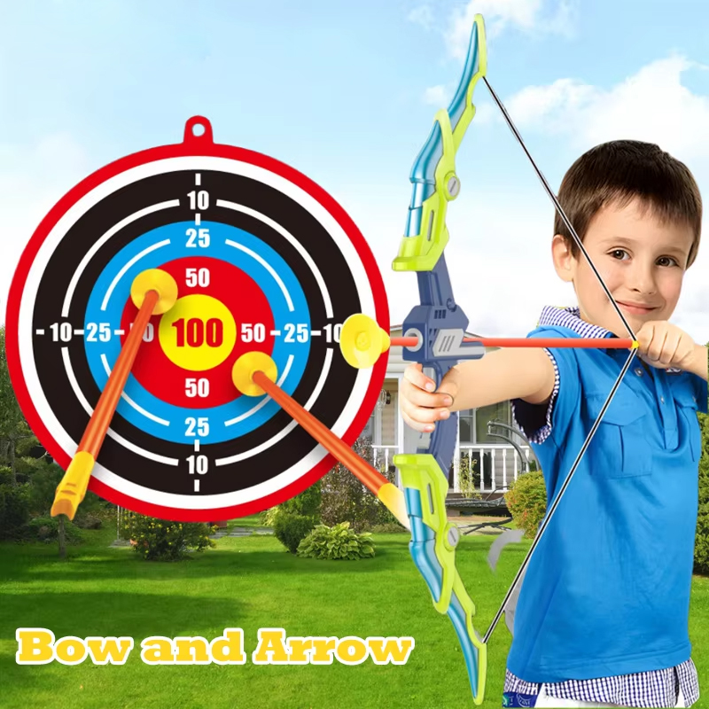어린이 양궁 세트 활과 화살 빛나는 흡착식 타겟 야외  - Kids Outdoor Archery Set 리뷰 및 가격