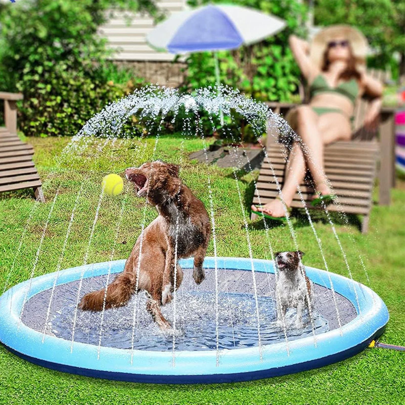 150cm 야외 어린이 스프링클러 놀이 매트 잔디밭 해 - Kids Outdoor Water Sprinkler 리뷰 및 가격