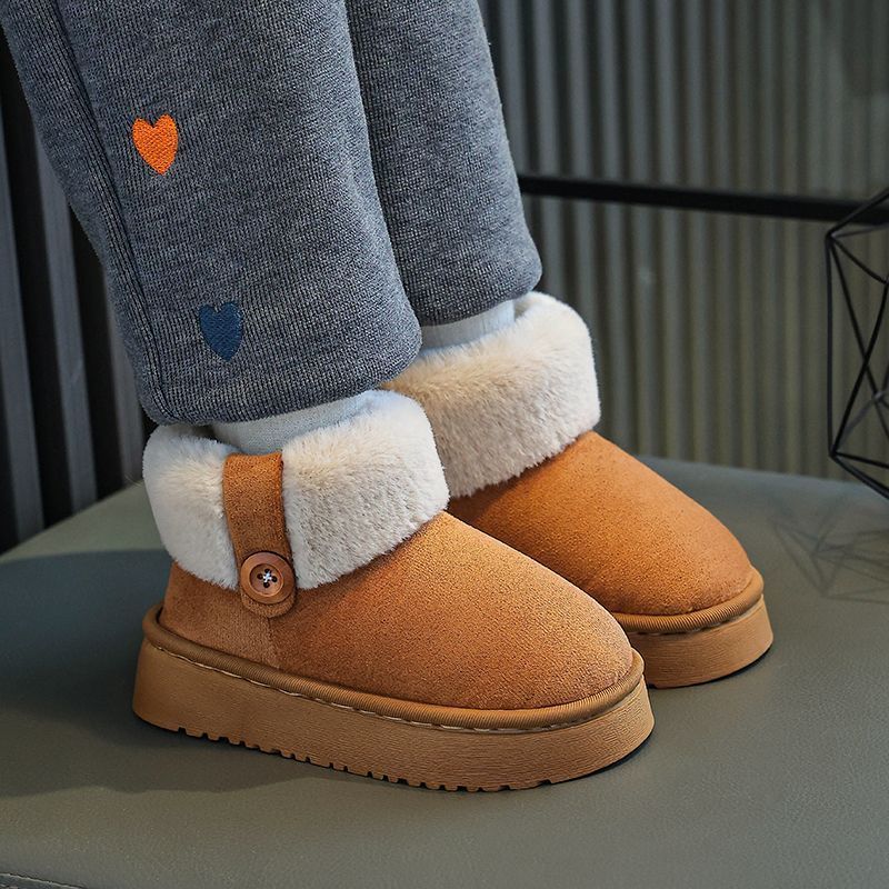 어린이 겨울 슬리퍼 하이탑 밀폐형 면화 신발 플리스 안 - Kids Indoor Outdoor Slippers 리뷰 및 가격