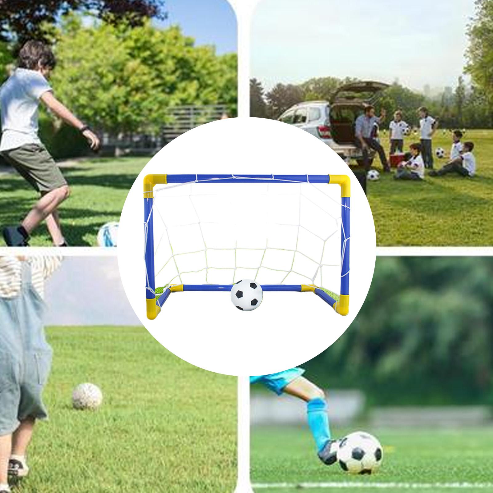 어린이를 위한 축구 네트 휴대용 내후성 재미있는 어린이 - Kids Outdoor Lawn Equipment 리뷰 및 가격