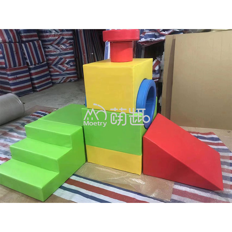모에트리 기차 모양 아기용 다채로운 폼 블록 유아용 실 - Kids Outdoor Playset 리뷰 및 가격