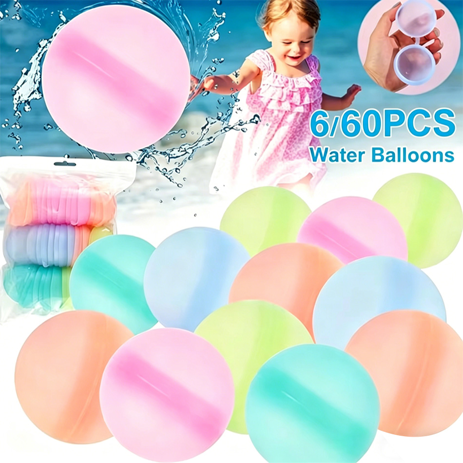 뜨거운 물에 담글 수 있는 재사용 가능한 물풍선 장난감 - Kids Outdoor Water Play 리뷰 및 가격