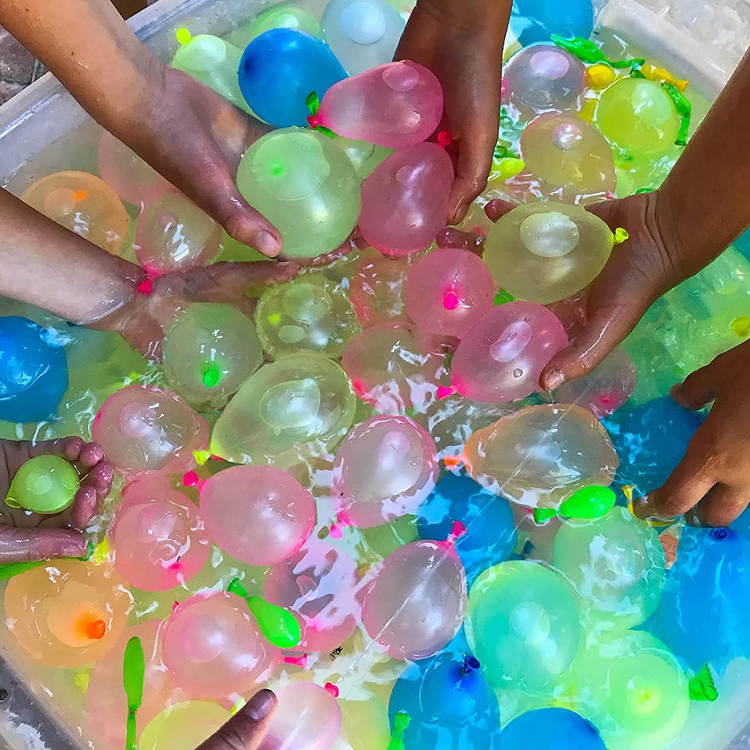 물풍선, 빠른 물 채움 자동 밀봉 물풍선, 화려한 색상 - Kids Outdoor Water Play 리뷰 및 가격