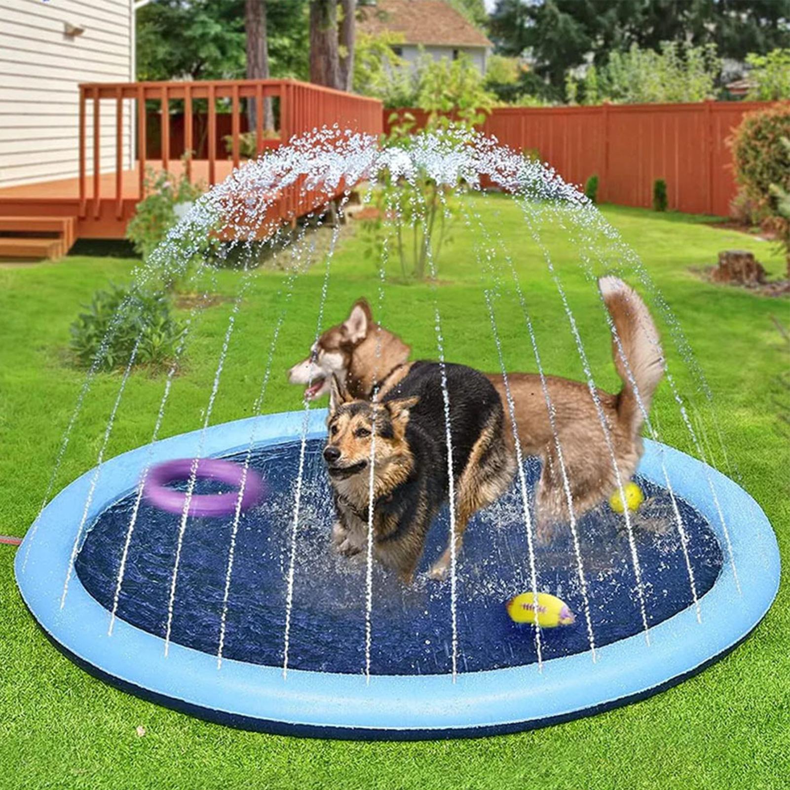 어린이 스프링클러 놀이 매트, 스프레이 기능 포함, 미 - Kids Outdoor Water Sprinkler 리뷰 및 가격