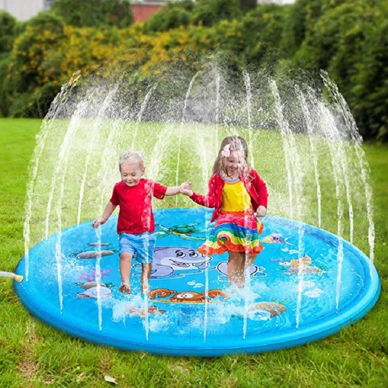 100/170cm 어린이용 인플레이터블 워터 스플래시  - Kids Outdoor Water Sprinkler 리뷰 및 가격