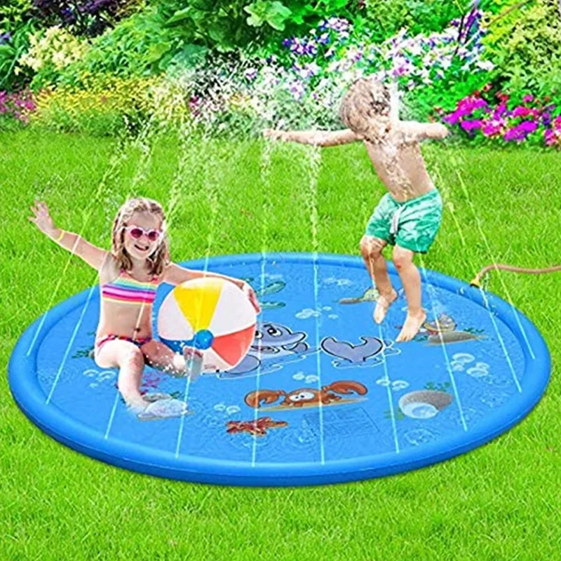 100/170cm 어린이용 인플레이터블 워터 스플래시  - Kids Outdoor Water Sprinkler 리뷰 및 가격
