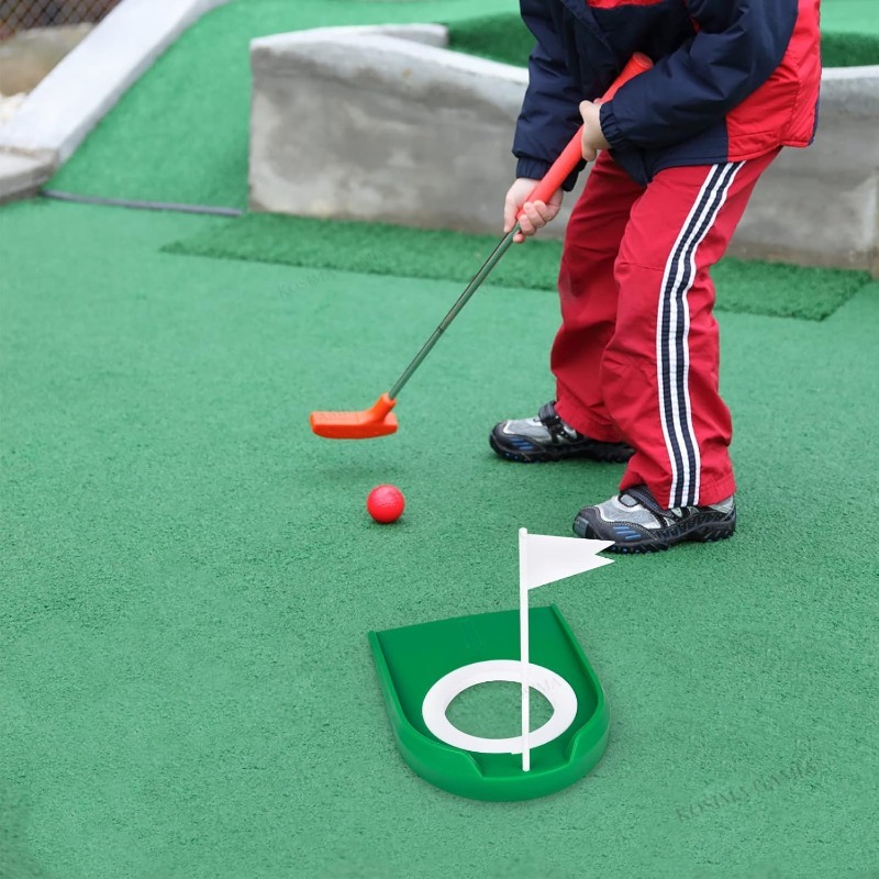 간편 설치 골프 퍼팅컵, 깃발 포함, 어린이 및 성인용 - Kids Outdoor Lawn Equipment 리뷰 및 가격