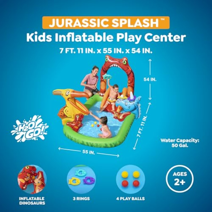어린이용 야외 물놀이 센터, PVC 소재, 청록색, 풍 - Kids Outdoor Water Play 리뷰 및 가격